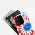 thumbnail image 4 of Patriotic Tie-Dye Swirl For All iPhone Series Tough Phone Case Red White Blue, 4 of 7