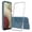Transparent, variant on For Samsung Galaxy A12 Scratchproof TPU   Acrylic Protective Case