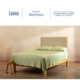 thumbnail image 2 of Juego de Sábanas de Bambú Luuna, Queen Size, Sábanas de Cama Frescas y Suaves verde, 2 of 8
