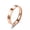 Rose Gold, variant on 4mm Titanium Steel Men Women Wedding Multicolor Ring Band Statement Polished Matte Size 7 R14
