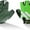 Fluorescent green, variant on Upanbike Cycling Bike Gloves Half Finger Gloves Motorcycle Shockproof Short Gloves for Men Women