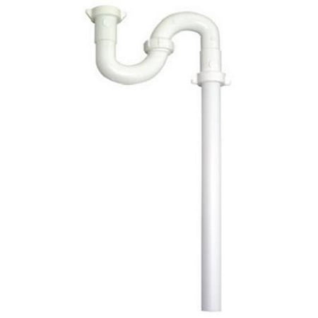 18 Inch Drain Pipe - Plumb Shop Div Brasscraft 823-658 1-1/4-Inch O.D. Tube Slip Joint Lavatory Floor Drain S Trap