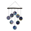 Toteaglile Transparent Rainbow Rainbow Hanging Moon Phase Wall Decoration Colored Wood