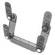 thumbnail image 5 of Houderco Organizador De Cocina Negro Doble Nivel Para Tapas Y Tablas Sin Daños En, 5 of 8