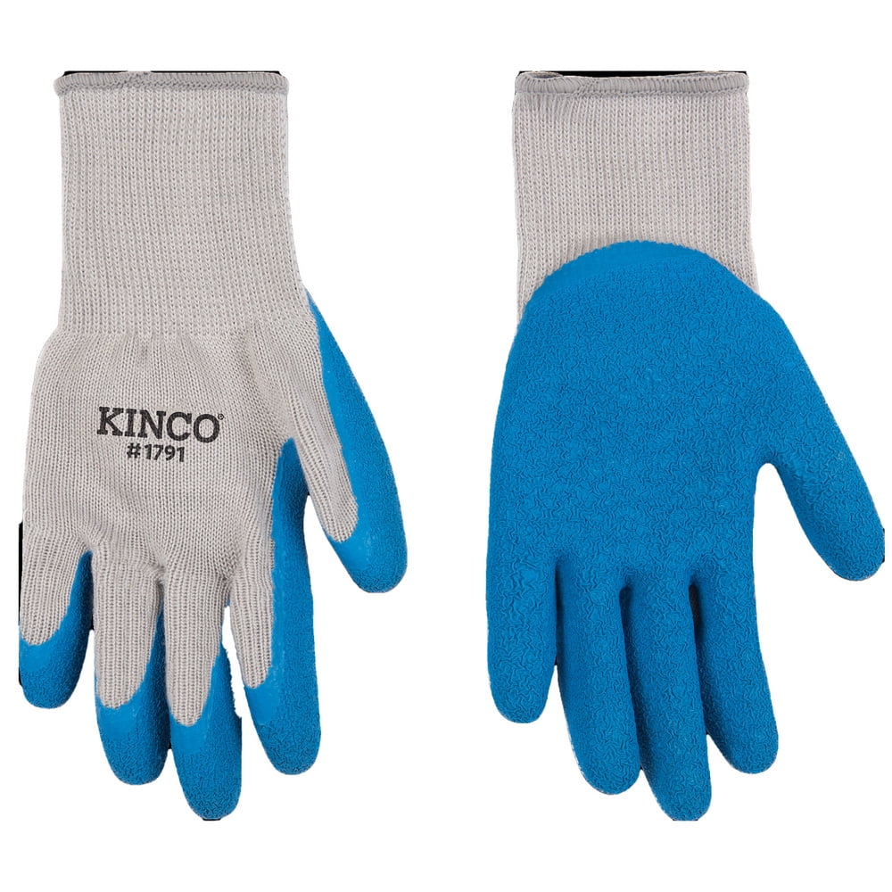 Kinco Gloves UnisexAdult PW1791 Latex Coated Palm Glove S