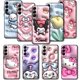 thumbnail image 2 of Funda de teléfono para Samsung Galaxy S23 S22 S21 S20 FE Ultra S10 S9 S8 Plus Note 20Ultra 10Plus, rosa, bonita, Hello Kitty, Kuromi, My Melody xuanjing  unisex, 2 of 2