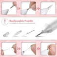 thumbnail image 5 of Équipement de Beauté Portable avec Usage à la Maison, Recharge USB, 30 Remplaçables, 9 Niveaux Réglables, Or, 5 of 5