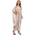 thumbnail image 3 of Robe Maxi Harem à Manches Courtes pour Femmes, 3 of 6
