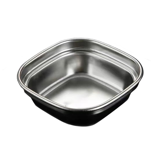 Multiple Options To Match As You Please Divided Snack Barbecue Dipping Dishes Stainless Steel Stainless Steel Soy Dipping Bowls Stackable To Match As You Please Divided Snack Barbe