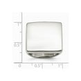 thumbnail image 6 of Solid Stainless Steel Square Ring Band Size 9, 6 of 7