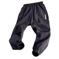 thumbnail image 2 of SGFCWSX Sweatpants for Girls Solid Color Loose Soft Jogger Pants Spring Black Size 7 Years, 2 of 3