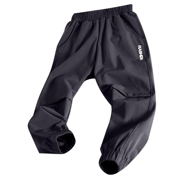 Kids Summer Pants,Summer Long Pants for Girls,Children's Pants Spring New Product Solid Color Work Pants With Multiple Pockets Loose Pants For Boys And Girls
