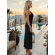 thumbnail image 4 of Vestido De Mujer Midi Casual Stretch Para Diario Y Salida, 4 of 5