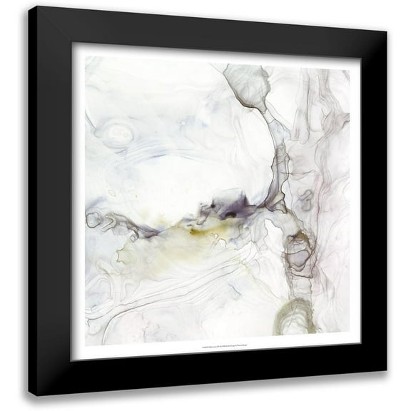 Borges, Victoria 12x12 Black Modern Framed Museum Art Print Titled - UA Sedimentary I