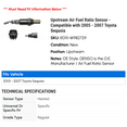 thumbnail image 2 of Upstream Air Fuel Ratio Sensor - Compatible with 2005 - 2007 Toyota Sequoia 2006, 2 of 2