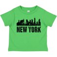 thumbnail image 3 of Inktastic New York Skyline Grunge Boys or Girls Toddler T-Shirt, 3 of 5