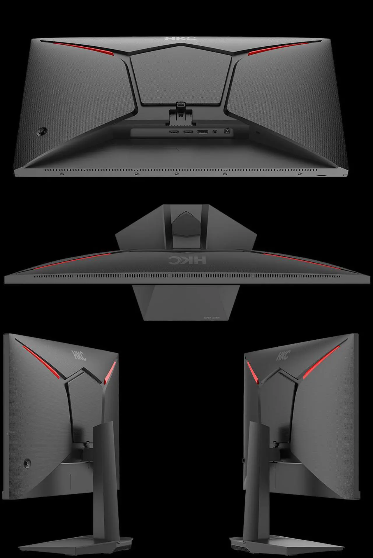 ABS 23.8" FHD Gaming Monitor 1920x1080 260Hz 1ms HDR400 Fast IPS 90% DCI-P3 FreeSync Compatible Anti-Glare Low Blue Light HDMI DisplayPort VESA Mount