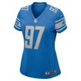 thumbnail image 2 of Women's Nike Aidan Hutchinson Blue Detroit Lions Game Jersey, 2 of 3