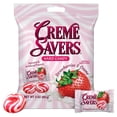 thumbnail image 3 of Creme Savers Strawberries and Creme Hard Candy | The Taste of Fresh Strawberries Swirled in Rich Cream | The Original Classic Creme Savers Brought To You By Iconic Candy - 3oz Bag (12 Count), 3 of 4