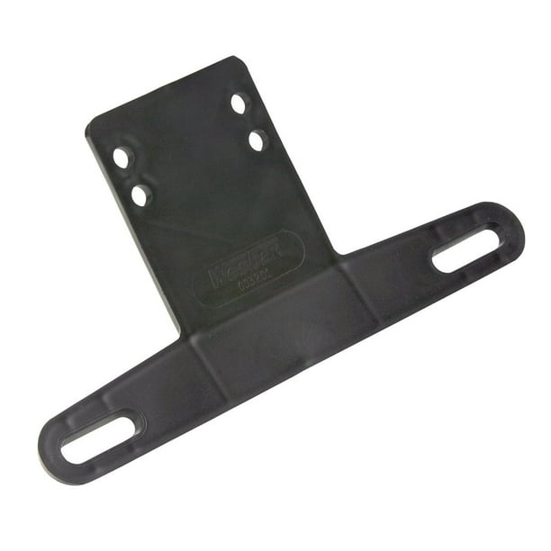 003211 Plastic Bracket License Plate, BlackDesigned to mount standard