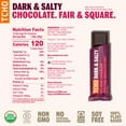 thumbnail image 5 of TCHO Dark & Salty Chocolate Bars - Organic 81% Dark Chocolate with Pink Himalayan Salt - Individually Wrapped 100% Plant-Based Pure Cacao Bars for Guilt-Free Indulgence (18-Pack), 5 of 6