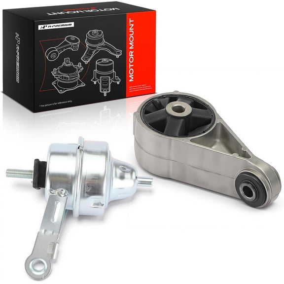 A-Premium 2PCS Engine Motor Mount and Torque Strut Mount Kit Compatible with Mini Cooper 2005 2006 2007 2008, 1.6L, Replace# 22116778610, 22116756406