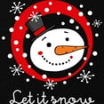 thumbnail image 3 of CafePress - Let It Snow 4 Kids Dark T Shirt - Dark T-Shirt Kids XS-XL, 3 of 4