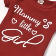 thumbnail image 2 of Vedolay Shorts Sets Girls Two Piece Girls T-shirt+short-sleeved two-piece sportswear summer short-sleeved clothing suit,Red 0-6 Months, 2 of 5