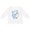 AA-White, variant on Inktastic Hi- cute shark Boys or Girls Long Sleeve Toddler T-Shirt