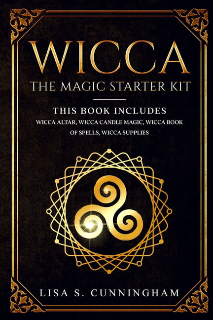 Hard Front Cover Witchcraft Notebook Wicca Witches Spells Magic Altar 