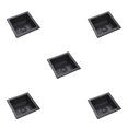thumbnail image 2 of kurtrusly Nursery Pot Planting Containers Accessories Plastic Plants Container Plant Pots Gardening Accessory with Drain Design Type 4 5Set, 2 of 6