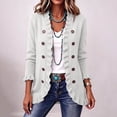 thumbnail image 5 of Szhihuiw Women's Cardigan Sweaters Fall Business Casual Tops Lightweight Long Sleeve Button Up Cardigans Fashion Sweaters for Women Trendy, 5 of 9