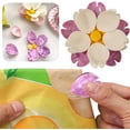 thumbnail image 2 of Zhenhongyql Six Color Optional Cherry Sealing Clip Refrigerator Sticker Bag Clip Personalized Flower Petal Creative Snack Sealing Clip (petal Shape/ Fixed/multi Color Optional), 2 of 9
