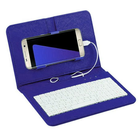 Outtop General Wired Keyboard Flip Holster Case For Andriod Mobile Phone