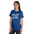 thumbnail image 4 of Inkmeso Kiss Me I'm Vaccinated Funny Pro Vaccine Crew Neck T-shirt For Women's-NM, 4 of 8