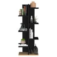 thumbnail image 2 of Librero Minimalista Fit Atlas Home Negro 100 cm Altura x 39 cm Ancho x 25 cm Fondo, 2 of 6
