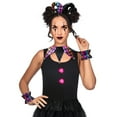 thumbnail image 1 of Kit de bouffon arc-en-ciel - Accessoire Halloween adulte, 1 of 7