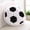 White Football, variant on NCQ 18 Inch Rugby Plush Pillow Toy Soft Stuffed Sports Throw Plush Pillow Cushion Gift for Kids Sofa Bedroom Decoration and Children Birthday (Brown)