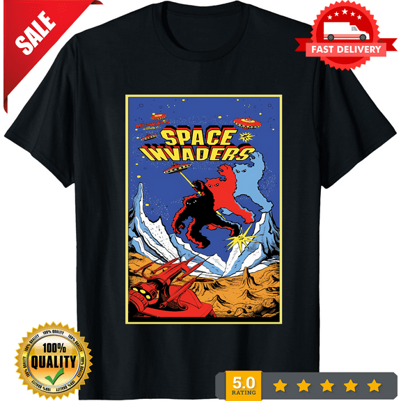 Space Invaders Player 2 Men's Short Sleeve T Shirt, LIMITED EDITION-TH64211