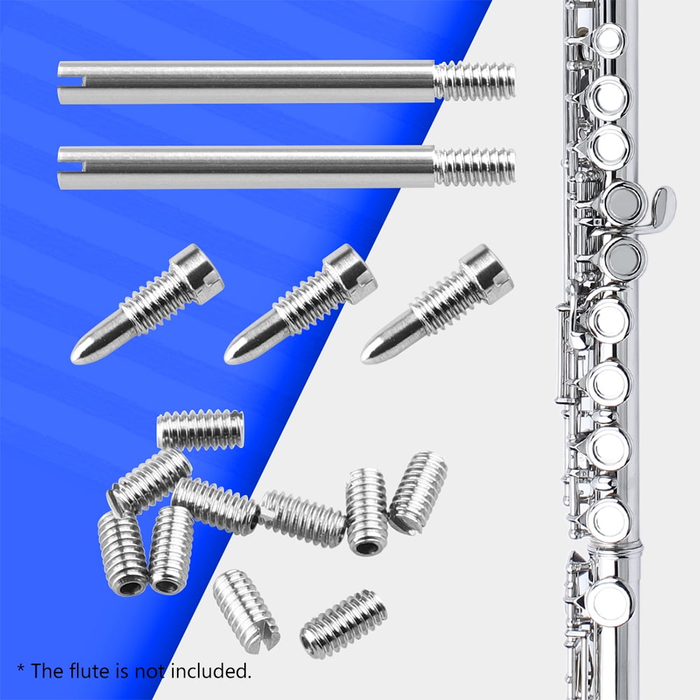 Professional Flute Repair Maintenance Tool Kit Shafts+Screws+Gaskets+Pads+Dowels+Reed Musical Instrument Accessories Professional Flute Repair Maintenance Tool Kit Shafts+Screws+Gaskets+Pads+Dowels+Reed Musical Instrument Accessories