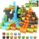 thumbnail image 1 of Bloques magnéticos Toylogy Dinosaur Mine Magnet World, más de 3 años, 1 of 9