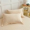 thumbnail image 2 of Knitted Pillowcase Set - Pair of Printed Polyester Pillow Covers Washable Comfortable Bedding Decor 19x29in Size for Home Bedroom Sofa Office Decor, 2 of 6