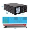 thumbnail image 3 of DC Power Supply Adjustable 4 Digit LCD Screen Lab Bench Power Source 30V 10A 60V 5A 120-V 3A AC Switching Stabilized Power Supply ,Test accurately, 3 of 7