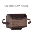 thumbnail image 2 of Soporte de control remoto RHCSZ de cuero giratorio 360° para café, 2 of 7