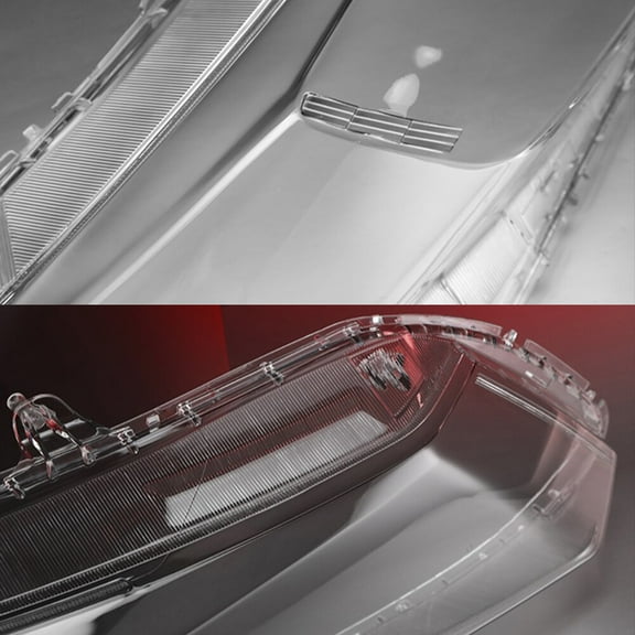 Right front headlight headlight lens protective cover lamp cover suitable for Honda for Civic 9th 2012 - 2015-