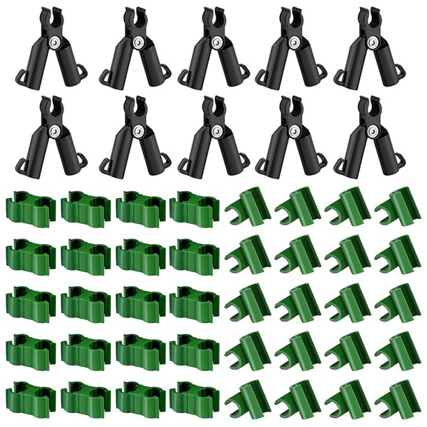 Trellis Clips 50PCS Adjustable Plant Trellis Connector Clip, 3 Style