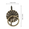 thumbnail image 2 of unbranded 60Ud Retro De Metal Para Muebles Pequeños Con Vintage Y Material Resistente, 2 of 8