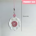 thumbnail image 5 of RUISINERY 2pieces Handmade Fish Roll Keychain Japanese Styles Crochet Yarn Phone Charm Bag Accessory Detailed Handmade for Women, 5 of 7