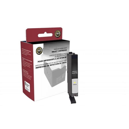 UPC: 0801509364484 | Clover Imaging Non-OEM New Yellow Cartridge for Canon CLI-271XL