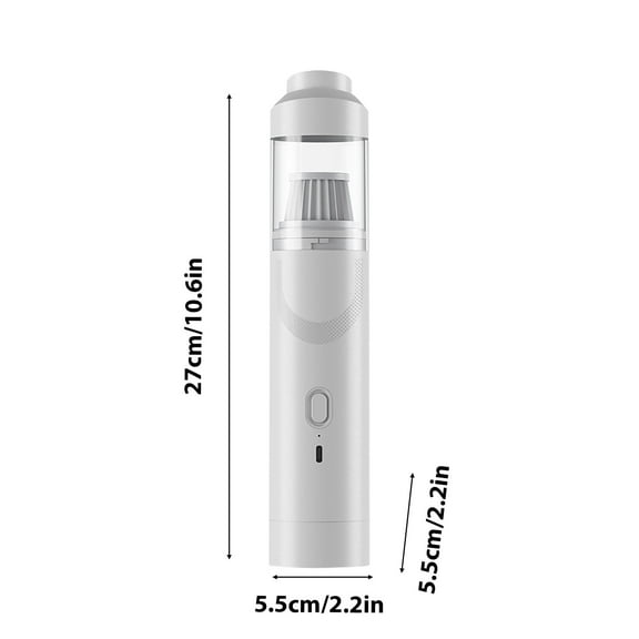 YZEGDCH Cordless Pet Stick Vacuum for Hard Floor Mini Handheld Car Vacuum Cleaner for Home and Car High-power Wireless Charging Powerful Portable Vacuum Cleaner